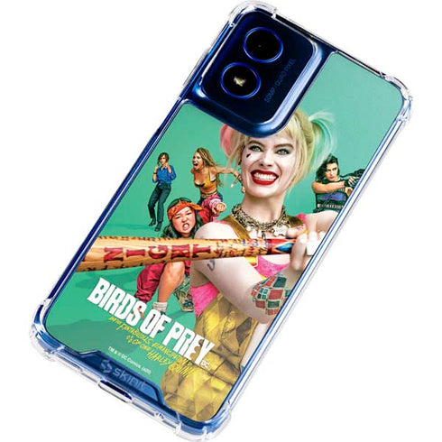 DC Comics Harley Quinn Birds of Prey Moto G 5G (2024) Clear Case